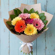 Букет цветов из:  Герберы в Сочи