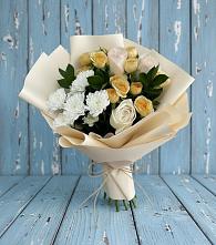 Букет цветов из:  Розы и Хризантемы в Сочи