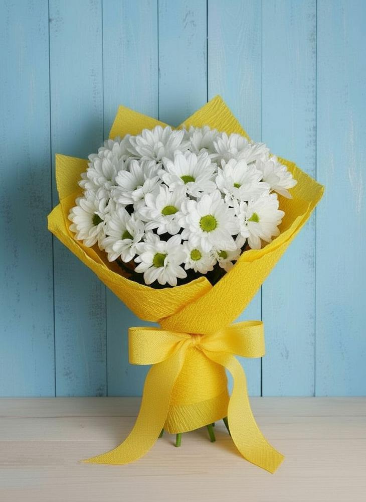 Букет цветов из: Хризантемы в Сочи