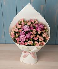 Букет Нежная розовость #REPLACE_PRED# Сочи Букет цветов из:  Розы #REPLACE_PRED# Сочи
